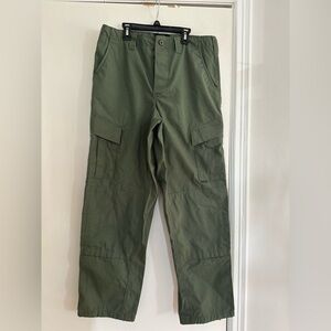Tru Spec tactical Cargo pants mens Sz: M Reg. Olive Green. Flat Front.